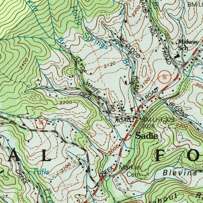 United States Geological Survey Carter, TN (2003, 24000-Scale) digital map