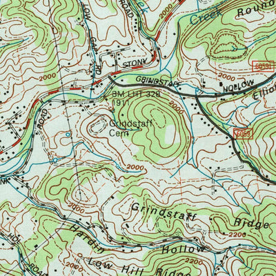 United States Geological Survey Carter, TN (2003, 24000-Scale) digital map