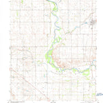 United States Geological Survey Carter West, OK (1989, 24000-Scale) digital map