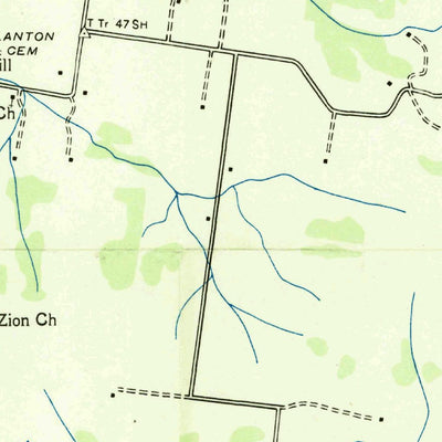 United States Geological Survey Carters Creek, TN (1936, 24000-Scale) digital map