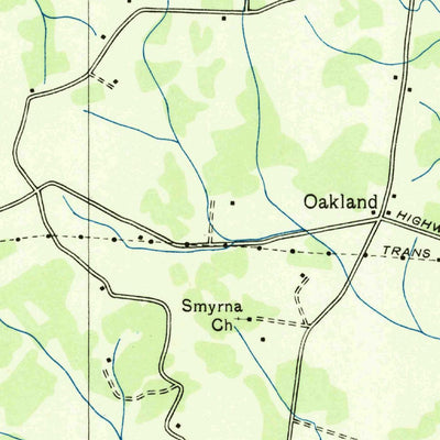 United States Geological Survey Carters Creek, TN (1936, 24000-Scale) digital map