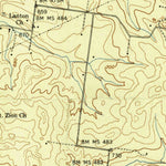 United States Geological Survey Carters Creek, TN (1941, 24000-Scale) digital map