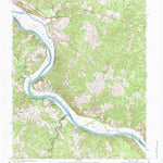 United States Geological Survey Cartersville, VA (1969, 24000-Scale) digital map