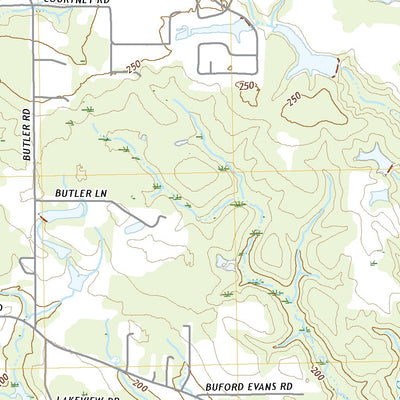 United States Geological Survey Carterville, MS (2020, 24000-Scale) digital map