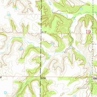 United States Geological Survey Carthage East, IL (1974, 24000-Scale) digital map