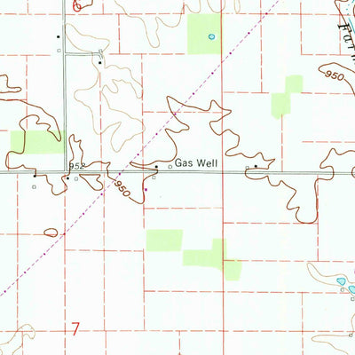 United States Geological Survey Carthage, IN (1960, 24000-Scale) digital map