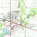 United States Geological Survey Carthage, IN (1960, 24000-Scale) digital map