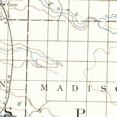 United States Geological Survey Carthage, MO (1894, 125000-Scale) digital map