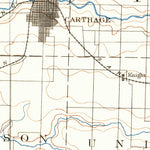 United States Geological Survey Carthage, MO (1894, 125000-Scale) digital map