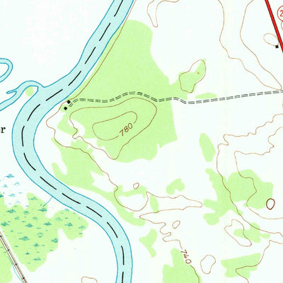 United States Geological Survey Carthage, NY (1943, 24000-Scale) digital map