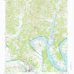United States Geological Survey Carthage, TN (1968, 24000-Scale) digital map