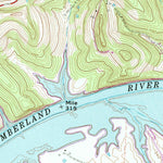 United States Geological Survey Carthage, TN (1968, 24000-Scale) digital map