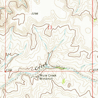 United States Geological Survey Cartwright, ND (1972, 24000-Scale) digital map