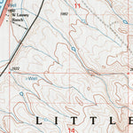 United States Geological Survey Cartwright, ND (1997, 24000-Scale) digital map
