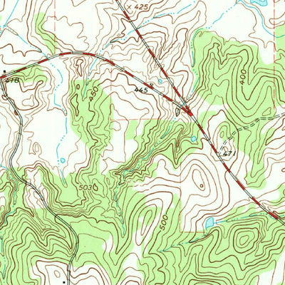 United States Geological Survey Cartwright, TX (1960, 24000-Scale) digital map