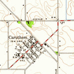 United States Geological Survey Caruthers, CA (1946, 24000-Scale) digital map