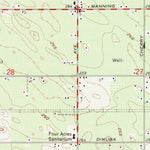 United States Geological Survey Caruthers, CA (1963, 24000-Scale) digital map