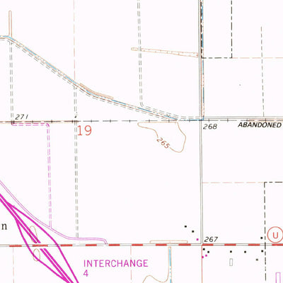 United States Geological Survey Caruthersville, MO-TN (1971, 24000-Scale) digital map