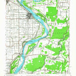 United States Geological Survey Caruthersville, MO-TN-AR (1951, 62500-Scale) digital map