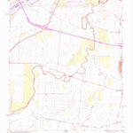 United States Geological Survey Caruthersville SE, TN-MO (1971, 24000-Scale) digital map