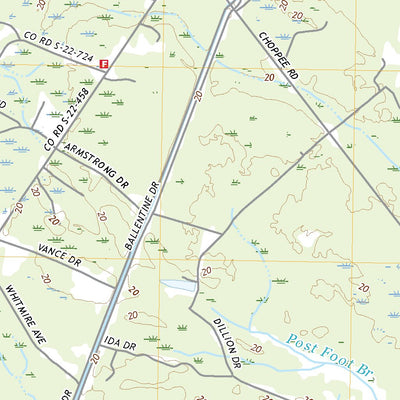 United States Geological Survey Carvers Bay, SC (2020, 24000-Scale) digital map