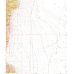 United States Geological Survey Carvers NW, NV (1971, 24000-Scale) digital map