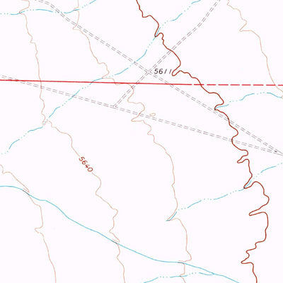 United States Geological Survey Carvers NW, NV (1971, 24000-Scale) digital map