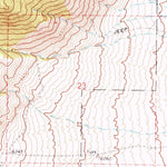 United States Geological Survey Carvers NW, NV (1971, 24000-Scale) digital map