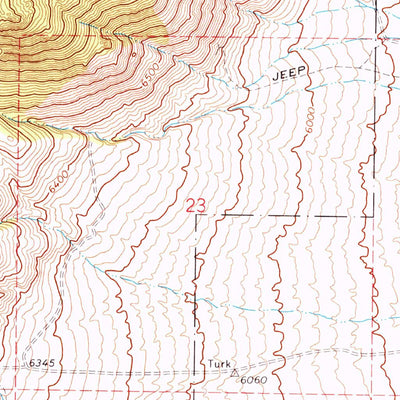 United States Geological Survey Carvers NW, NV (1971, 24000-Scale) digital map