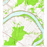 United States Geological Survey Carville, LA (1953, 24000-Scale) digital map