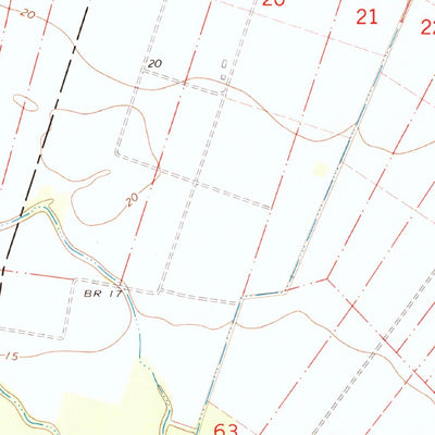 United States Geological Survey Carville, LA (1974, 24000-Scale) digital map