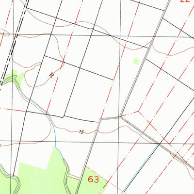 United States Geological Survey Carville, LA (1992, 24000-Scale) digital map