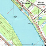 United States Geological Survey Carville, LA (1992, 24000-Scale) digital map