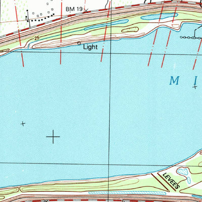United States Geological Survey Carville, LA (1999, 24000-Scale) digital map