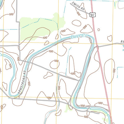 United States Geological Survey Cary, MS (2012, 24000-Scale) digital map