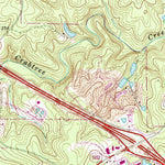 United States Geological Survey Cary, NC (1973, 24000-Scale) digital map