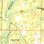 United States Geological Survey Caryville, FL (1950, 24000-Scale) digital map