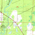 United States Geological Survey Caryville, FL (1982, 24000-Scale) digital map