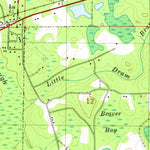 United States Geological Survey Caryville, FL (1982, 24000-Scale) digital map