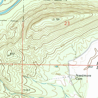 United States Geological Survey Casa, AR (1972, 24000-Scale) digital map
