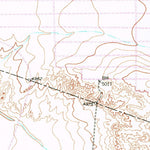 United States Geological Survey Casa Colorada, NM (1952, 24000-Scale) digital map