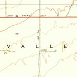 United States Geological Survey Casa Desierta, CA (1933, 24000-Scale) digital map