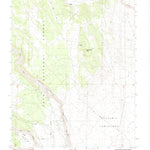 United States Geological Survey Casa Diablo Mountain, CA (1984, 24000-Scale) digital map