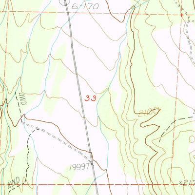 United States Geological Survey Casa Diablo Mountain, CA (1984, 24000-Scale) digital map