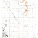 United States Geological Survey Casa Grande East, AZ (1992, 24000-Scale) digital map