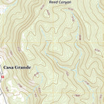 United States Geological Survey Casa Grande, NM (2020, 24000-Scale) digital map