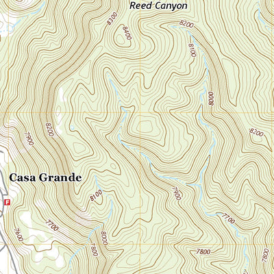 United States Geological Survey Casa Grande, NM (2020, 24000-Scale) digital map