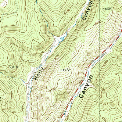 United States Geological Survey Casa Grande, NM-CO (1986, 24000-Scale) digital map