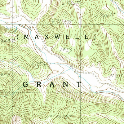 United States Geological Survey Casa Grande SW, NM (1986, 24000-Scale) digital map