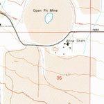 United States Geological Survey Casa Grande West, AZ (1992, 24000-Scale) digital map